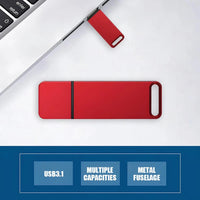 16TB 2TB USB Metal Flash Drive 8TB Large Capacity Portable Pendrive USB 3.0 High-Speed File Transfer Waterproof U Disk Universal Quick Pick Grocers