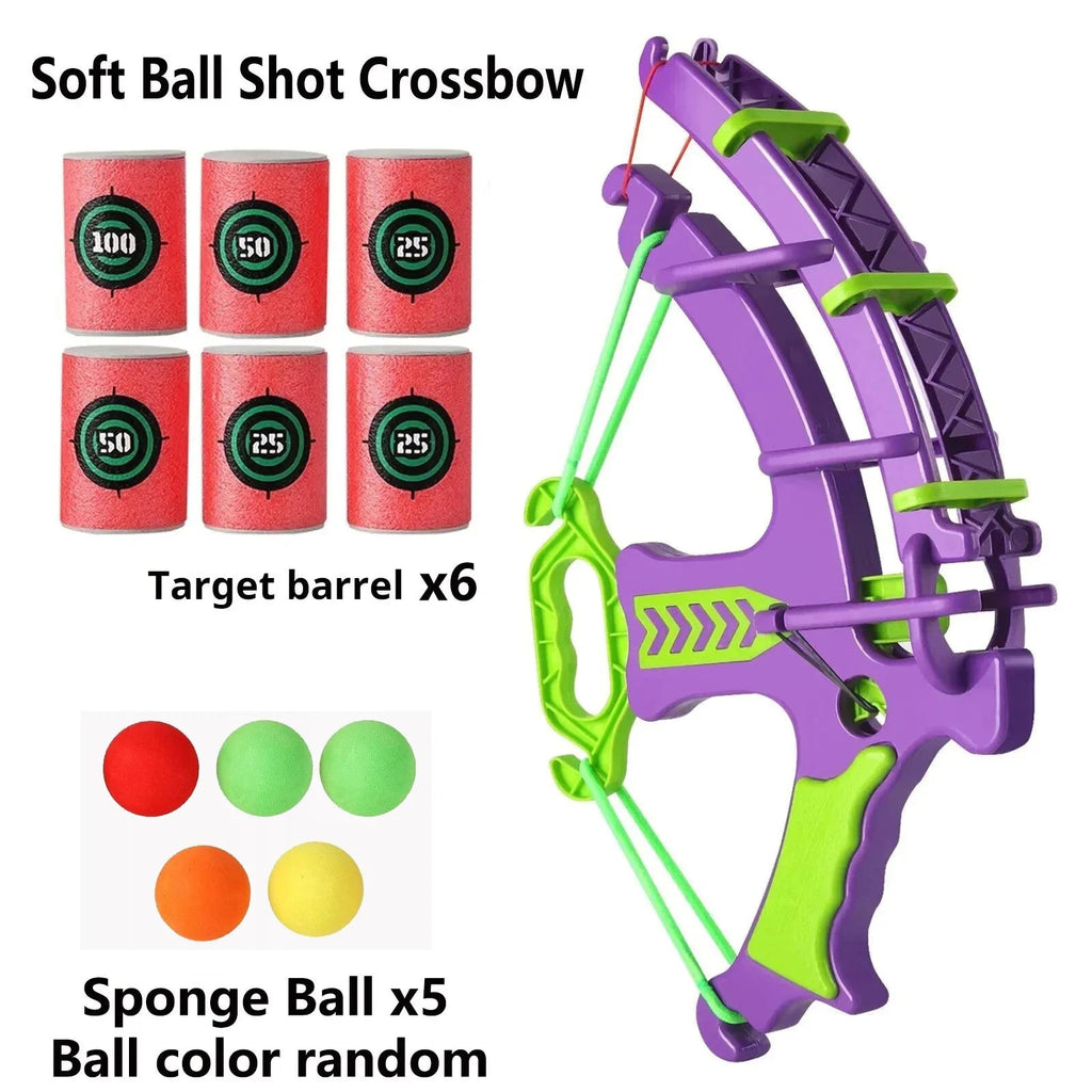 Soft Bullet Target Practice Toy for Children, Educational Shooting Practice Toys with Soft Bullets Econic Blanks