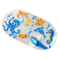 Soft Cartoon PVC Kids Anti Slip Bath Mat Non Skid Safety With Sucker Shower Mat Massage Bathtub Mats Pad Quick Pick Grocers