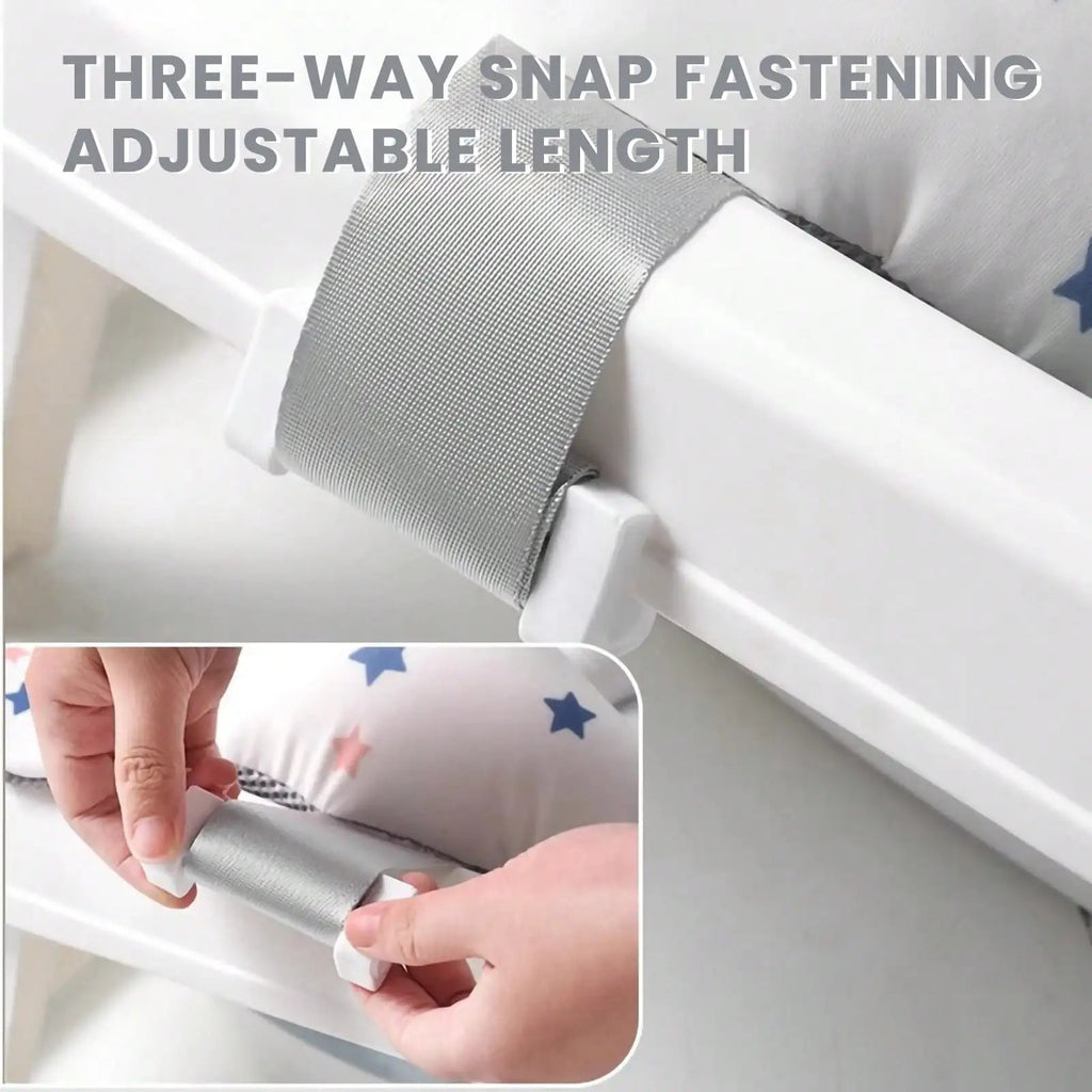 Portable Travel Bathtub, Collapsible Baby Bathtub, with Thermometer &1Soft Floating Cushion, with Drain Hole,For Baby 0-36 Month Purest Peak