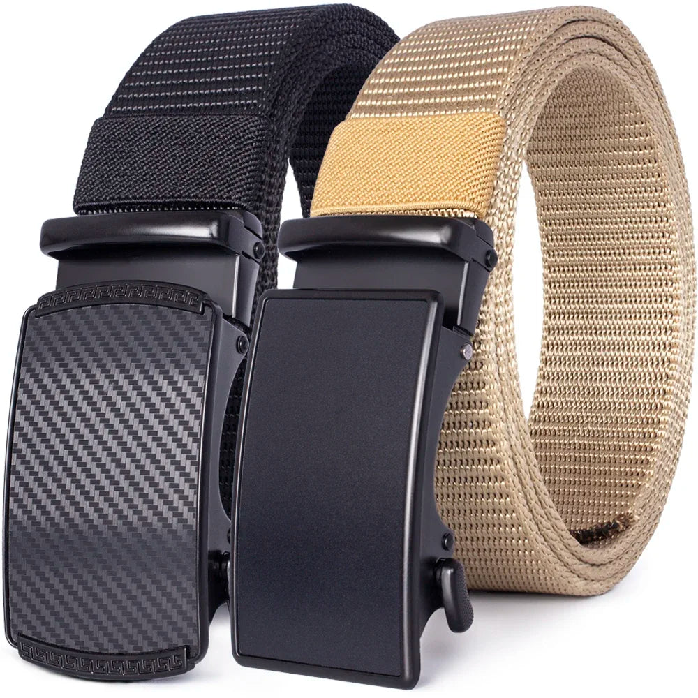 Automatic Buckle Light Comfortable Nylon Military Belt Outdoor Hunting Multifunctional Tactical Canvas Belt High Quality Men Bel Quick Pick Grocers