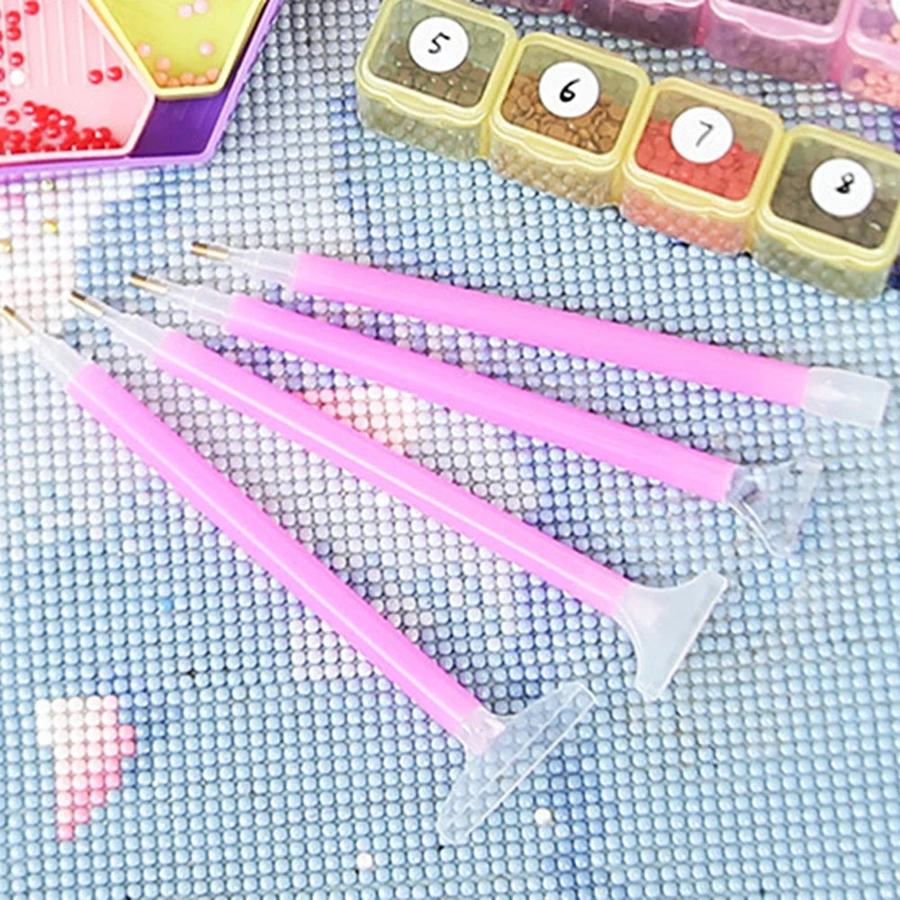 Diamond Painting Tools with Diamond Embroidery Box and Multiple Sizes Painting Pens for Adults to Make Art Craft Econic Blanks