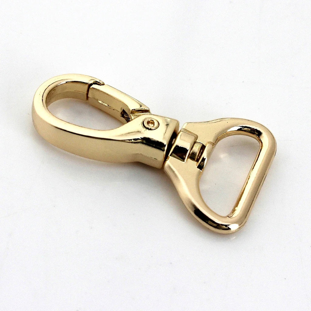1piece Metal Carabiner Snap Hook Trigger Lobster Clasp Clip Swivel Spring Gate Leather Craft Pet Leash Bag Strap Belt Webbing Quick Pick Grocers
