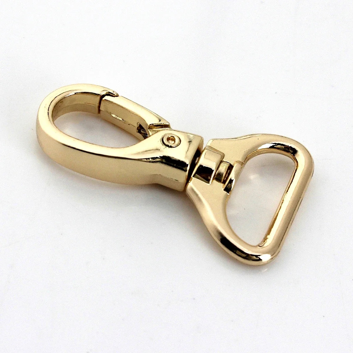 1piece Metal Carabiner Snap Hook Trigger Lobster Clasp Clip Swivel Spring Gate Leather Craft Pet Leash Bag Strap Belt Webbing Quick Pick Grocers