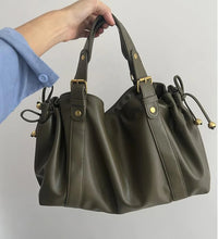 Women's Crossbody Simple Handbag Commuter Shoulder Boston Bag Stylish Versatile Work Bag Soft Polyester Interior Quick Pick Grocers