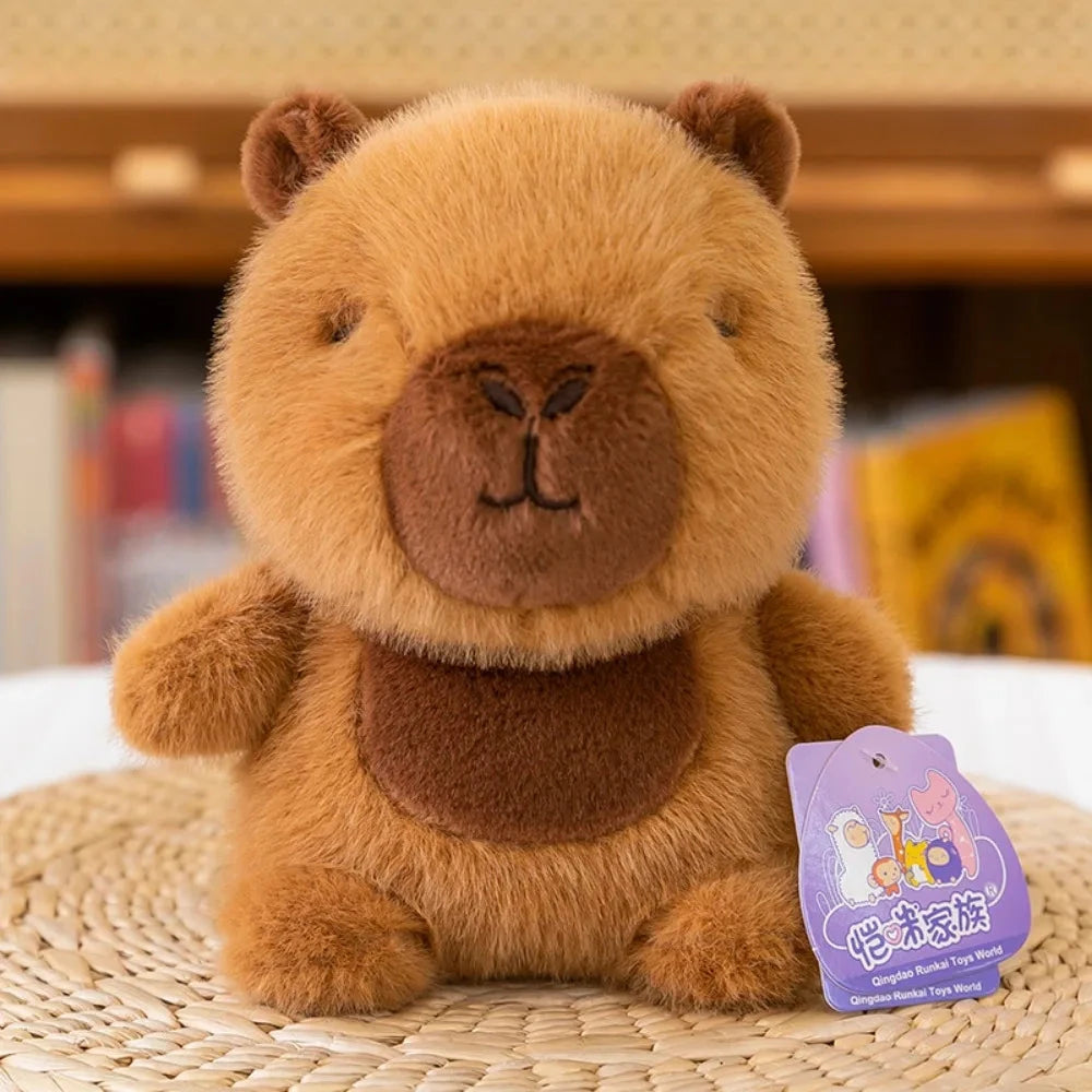 Cute 16cm Plush Companion Doll Capybara Elephant Stuffed Animal Pillow Plush Bear Animal Plush Toy Sleeping Gift Econic Blanks