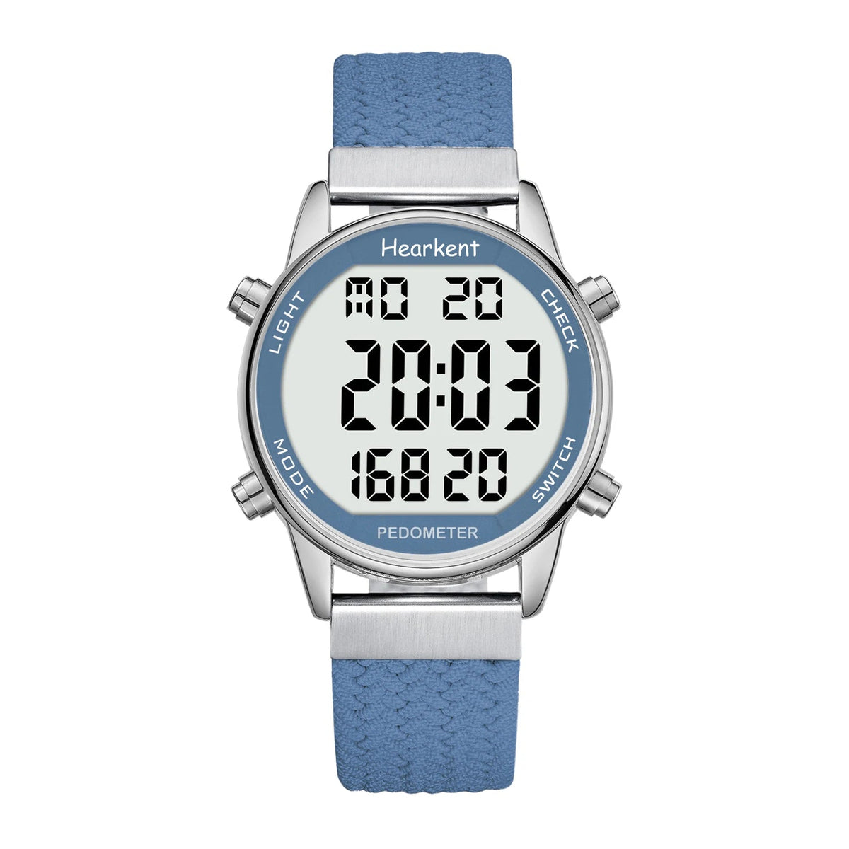 Hearkent Pedometer Sport Watches Step Counter Watch Women Digital Watches Calories Mile Stopwatch Countdown for Walking Tracker Quick Pick Grocers