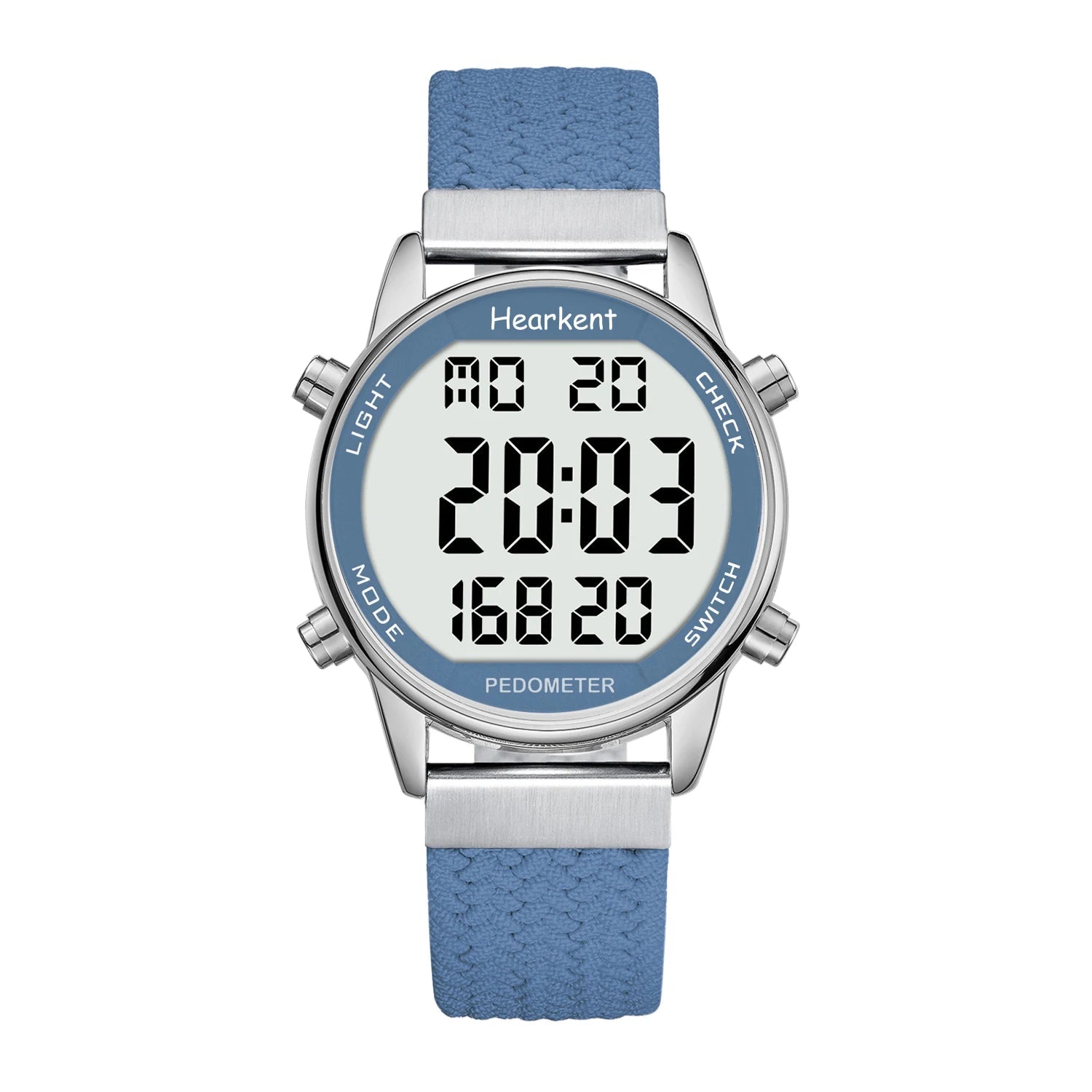 Hearkent Pedometer Sport Watches Step Counter Watch Women Digital Watches Calories Mile Stopwatch Countdown for Walking Tracker Quick Pick Grocers