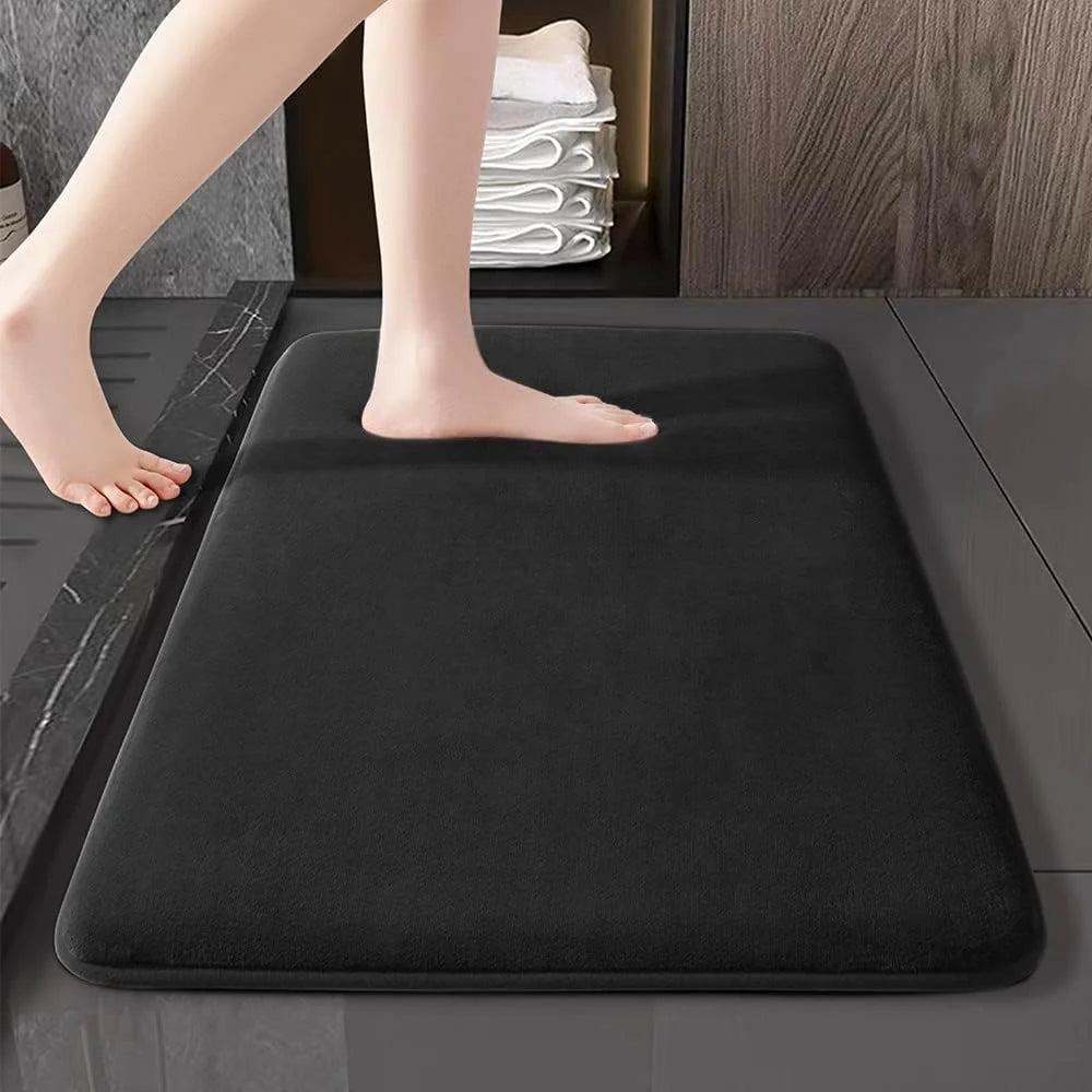 Super absorbent floor mat, super absorbent bath mat, super anti slip coral velvet bathroom floor mat, door mat Quick Pick Grocers