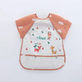Waterproof EVA Full Sleeve Baby Bibs Children Apron Long Sleeve Feeding Smock Kids Eating Breastplate Infant Scarf Clothing Quick Pick Grocers