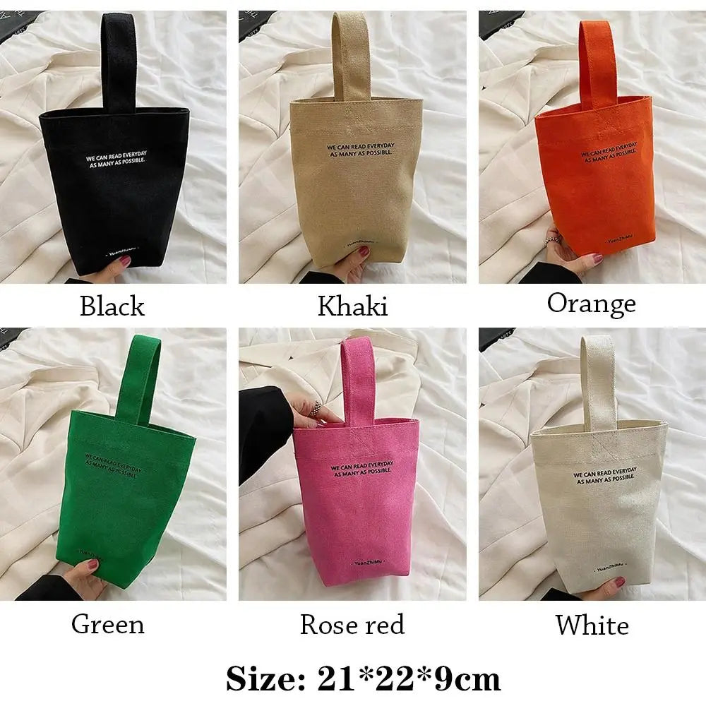 Casual Handbags Canvas Shoulder Crossbody Bags Large Capacity Shopper Bag  Letters Shoulder Crossbody Bags Purse Econic Blanks