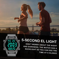 Hearkent Pedometer Sport Watches Step Counter Watch Women Digital Watches Calories Mile Stopwatch Countdown for Walking Tracker Quick Pick Grocers