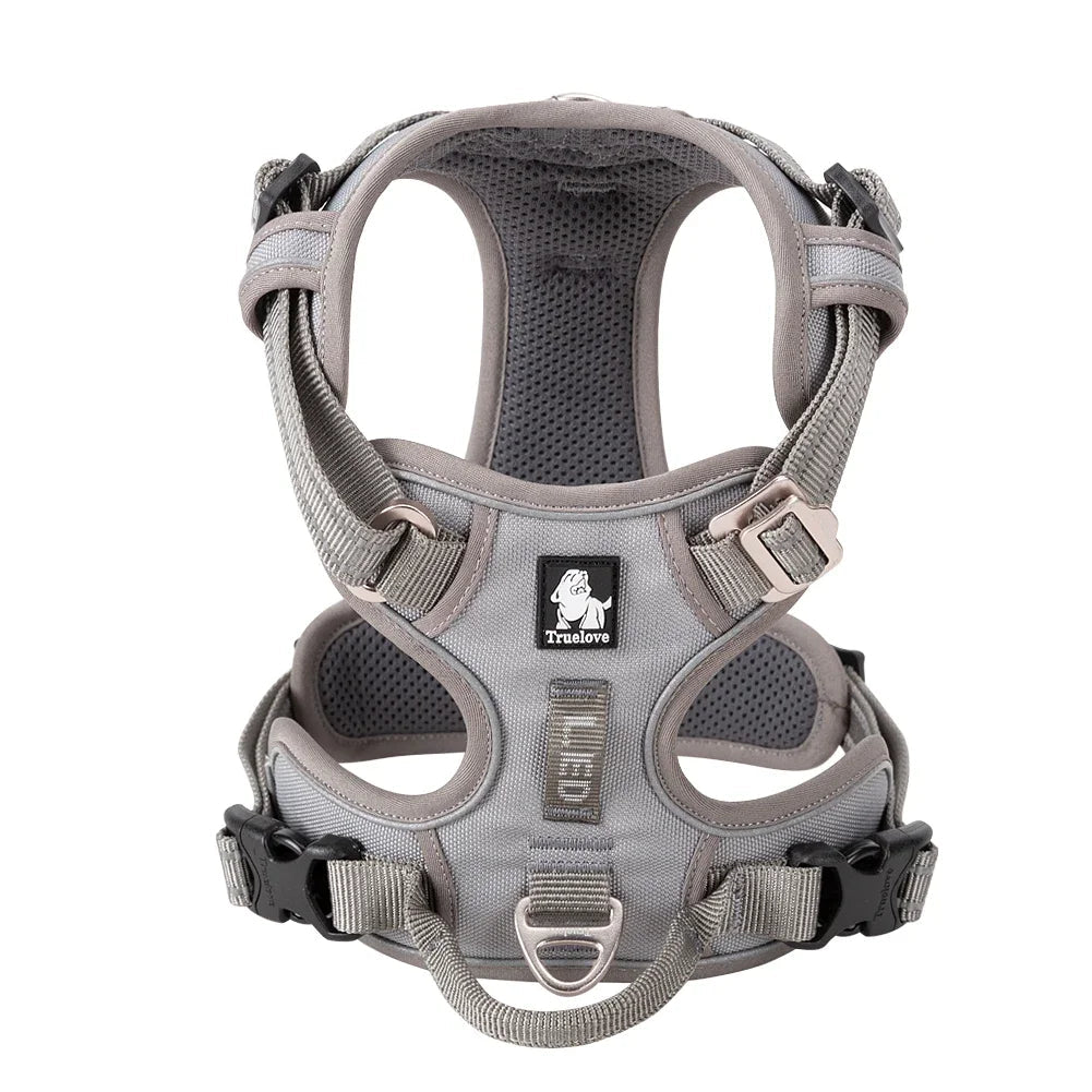 TRUE LOVE Pet Harness No Pull Nylon Reflective Dog Harness Adjustable Comfortable Control Step-in Brilliant Truelove TLH5654 Quick Pick Grocers