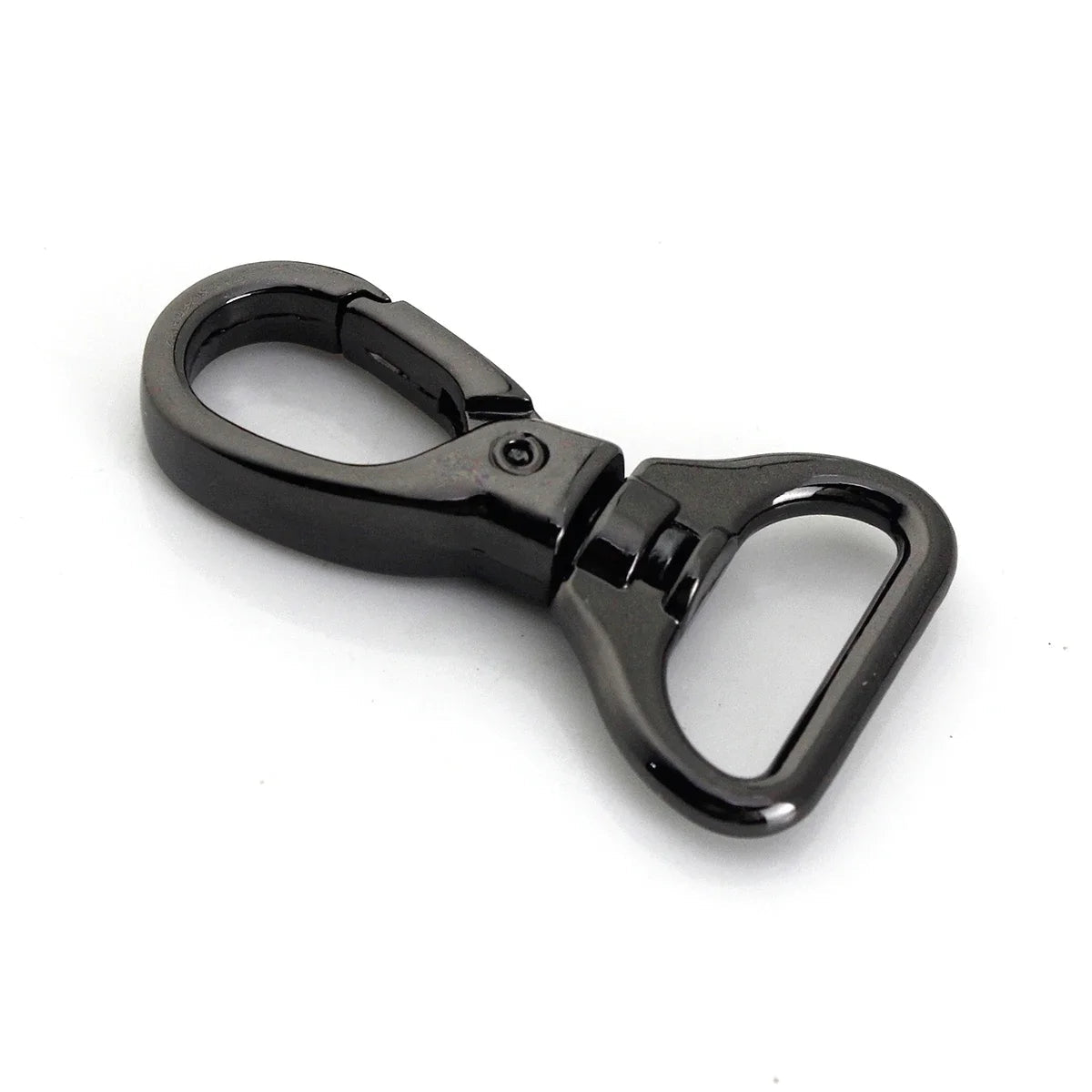 1piece Metal Carabiner Snap Hook Trigger Lobster Clasp Clip Swivel Spring Gate Leather Craft Pet Leash Bag Strap Belt Webbing Quick Pick Grocers