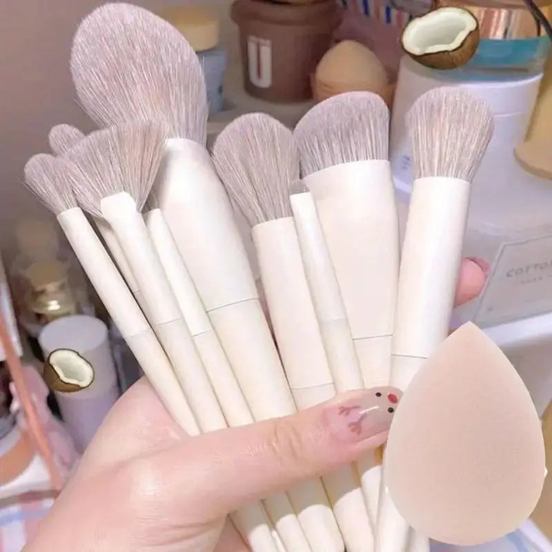 Makeup Brush Set Soft Fluffy Professiona Cosmetic Foundation Powder Eyeshadow Kabuki Blending Make Up Brush Beauty Tool Makeup Econic Blanks