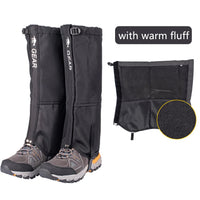 Outdoor Travel Leg Warmers Hiking Leg Gaiter Waterproof Legging Shoes Hunt Climbing Camping Winter Tourist Snow Foot Cover Quick Pick Grocers