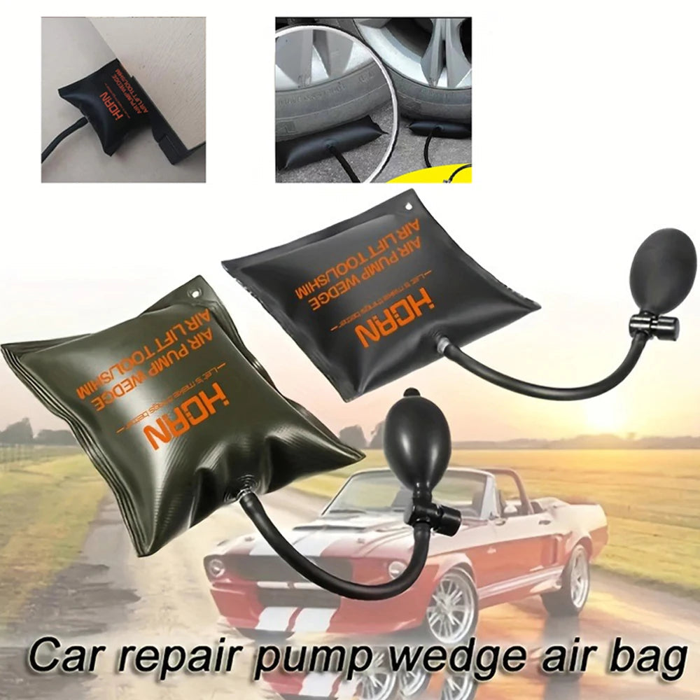 Air Pump Wedges Inflatable Airbag For Door Windows Car Powerful Installation Alignment Repair Tool Door Window Installation Quick Pick Grocers