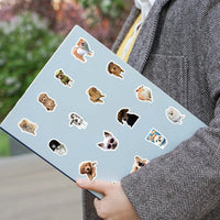 10/50/100pcs Funny Dog Stickers Cartoon Cute Decals Toy Stationery Guitar Phone Bicycle Laptop Luggage Car Graffiti Kids Sticker Quick Pick Grocers