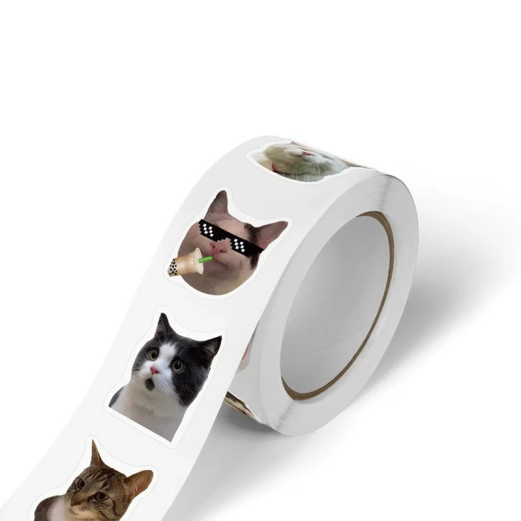 500pcs Cute Cat Graffiti Stickers for Notebooks, Water Bottles, Luggage, Phone Cases, DIY Decoration and Kids Stickers Quick Pick Grocers