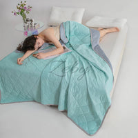 Grade A Cooling Summer Blanket for Bed Soft Breathable King Summer Quilt Queen Air Condition Comforter Lightweight Cool Duvet Quick Pick Grocers