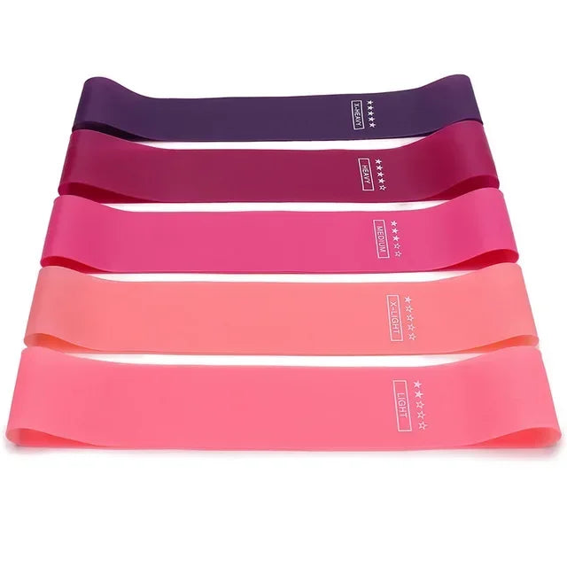 Portable Fitness Workout Equipment Rubber Resistance Bands Yoga Gym Elastic Gum Strength Pilates Crossfit Women Weight Sports Econic Blanks