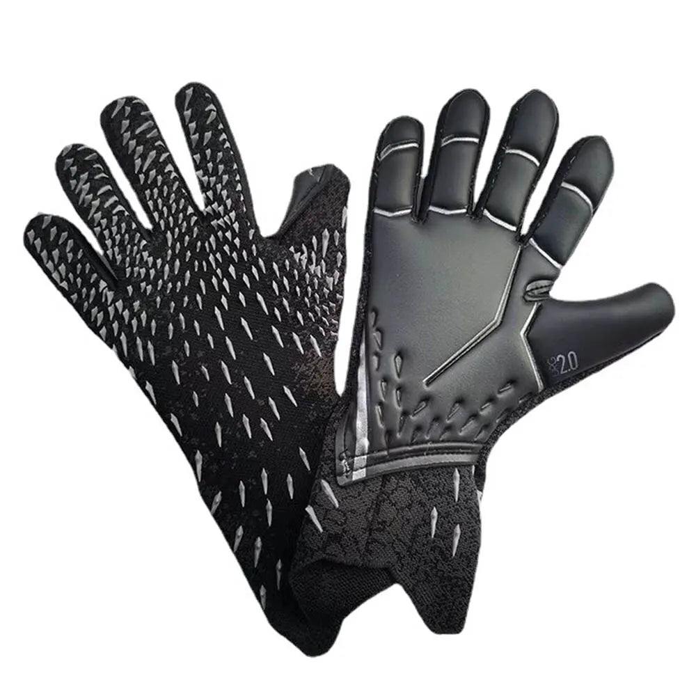 Goalkeeper Gloves Strong Grip for Soccer Goalie Goalkeeper Gloves with Size 6/7/8/9/10 Football Gloves for Kids Youth and Adult Quick Pick Grocers