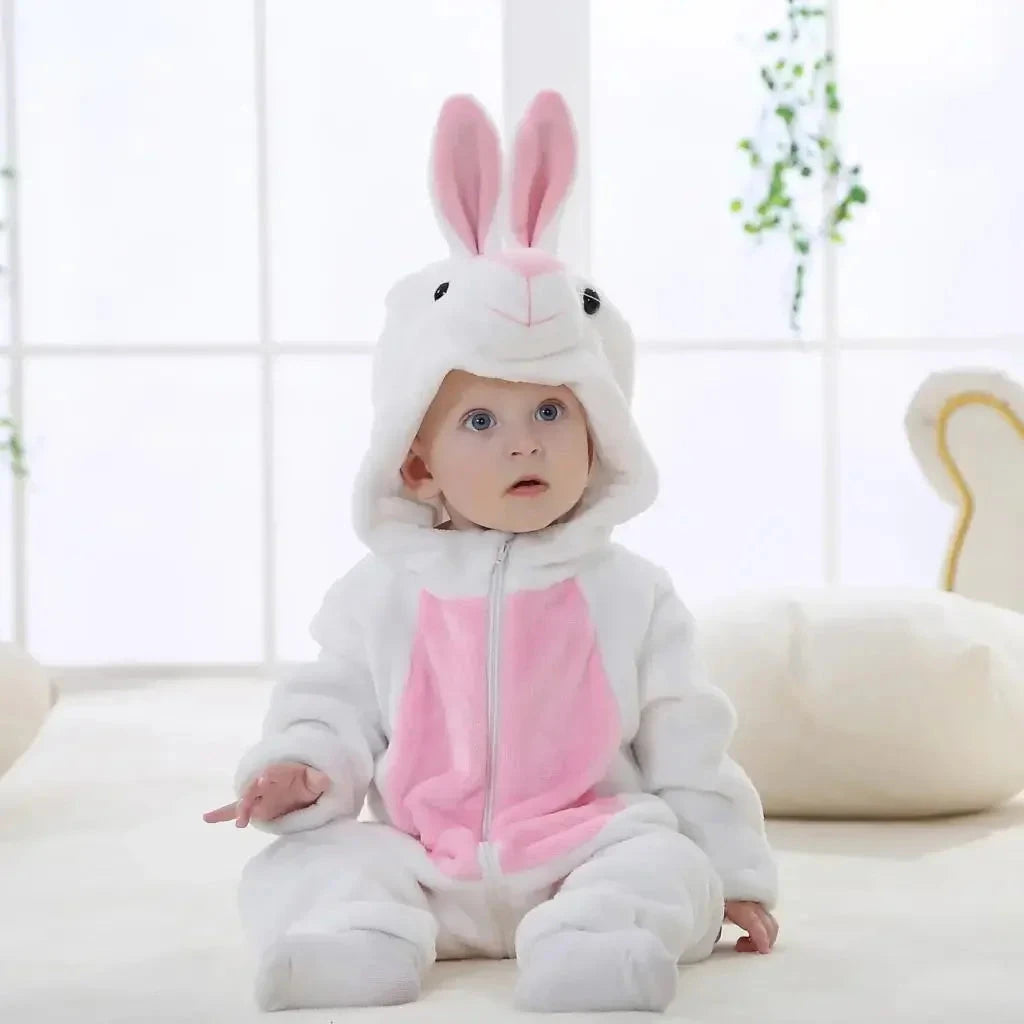 0 1 2 3 4 Years Kigurumi Pajamas for Toddler Baby Clothes Children Outfits Infant Dinosaur Unicorn Cat Robbit Cosplay Costumes Econic Blanks