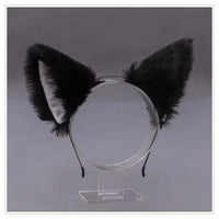 Lolita Animal Cat Fox Ear Hair Hoops Cosplay Girls Halloween Anime Headbands Headwear Hair Accessories Quick Pick Grocers