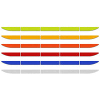 1 Set Reflective Warning Safety Tape – Car Trunk Anti-Collision Strips for Vehicle Protection Econic Blanks