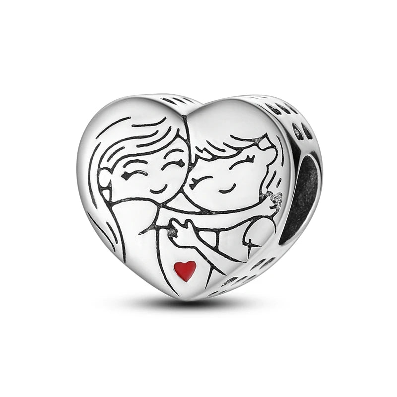 Hot Sale 925 Silver Charms Beads Fit Original Pan Bracelet Making For Woman Jewelry Fashion Pendant Econic Blanks