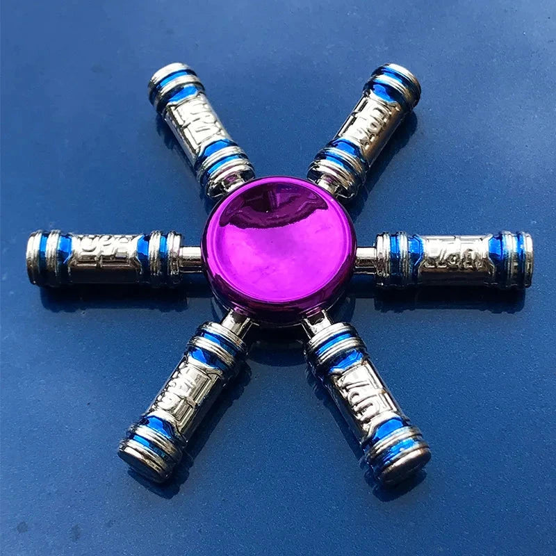 Creativity Hand Spinner Gun Zinc Alloy Metal Fidget King of Glory Weapon Series Kids Stress Relief Funny Toys Econic Blanks