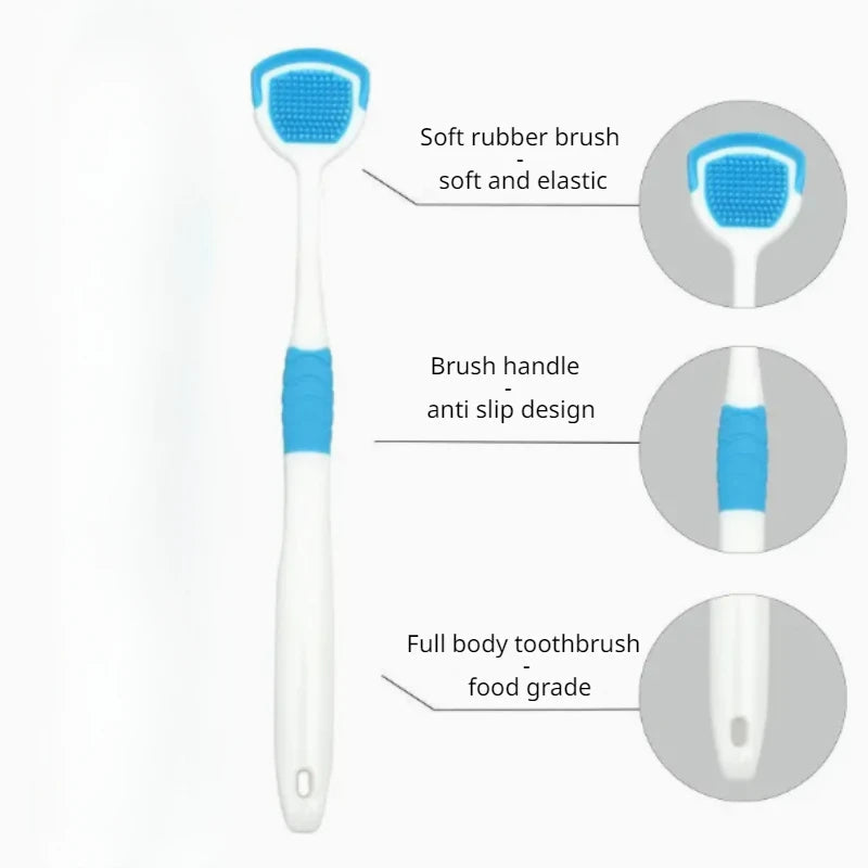 1pc Tongue Scraper, Reduce Bad Breath For Oral Care, Tongue Cleaners,Tongue Cleaning Tools For Adults Quick Pick Grocers