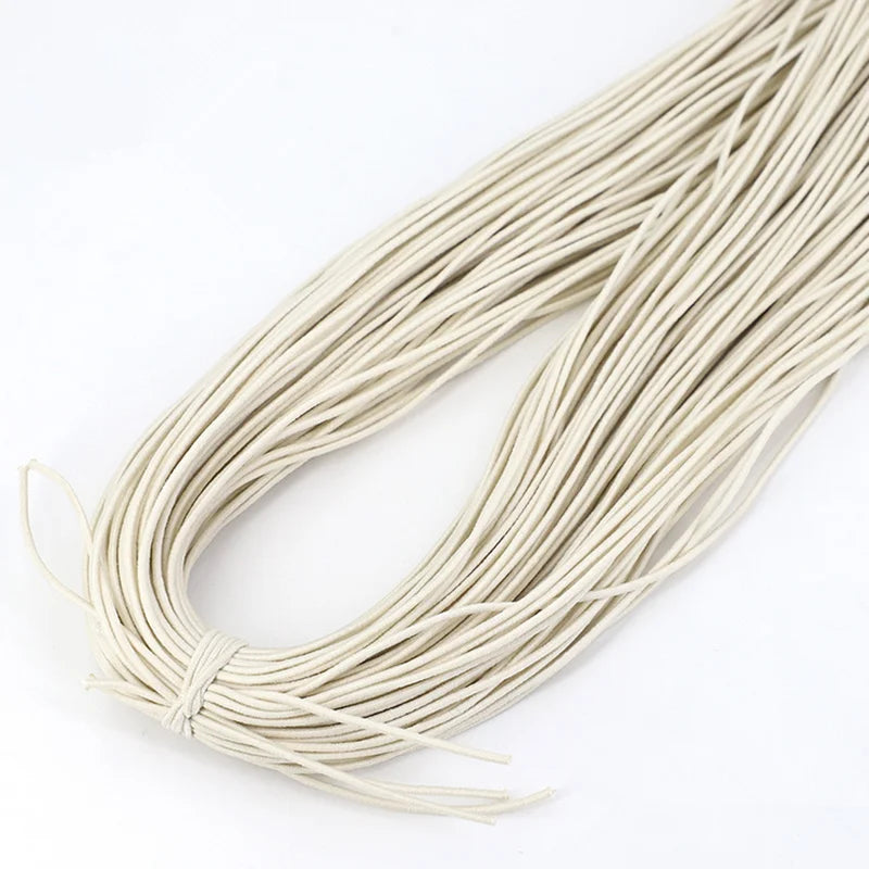 1.0/ 1.2/ 1.5/ 2.0/ 2.5mm Elastic Band Elastic Thread DIY Handmade Beaded For Jewelry Making Sewing Accessories DIY Econic Blanks