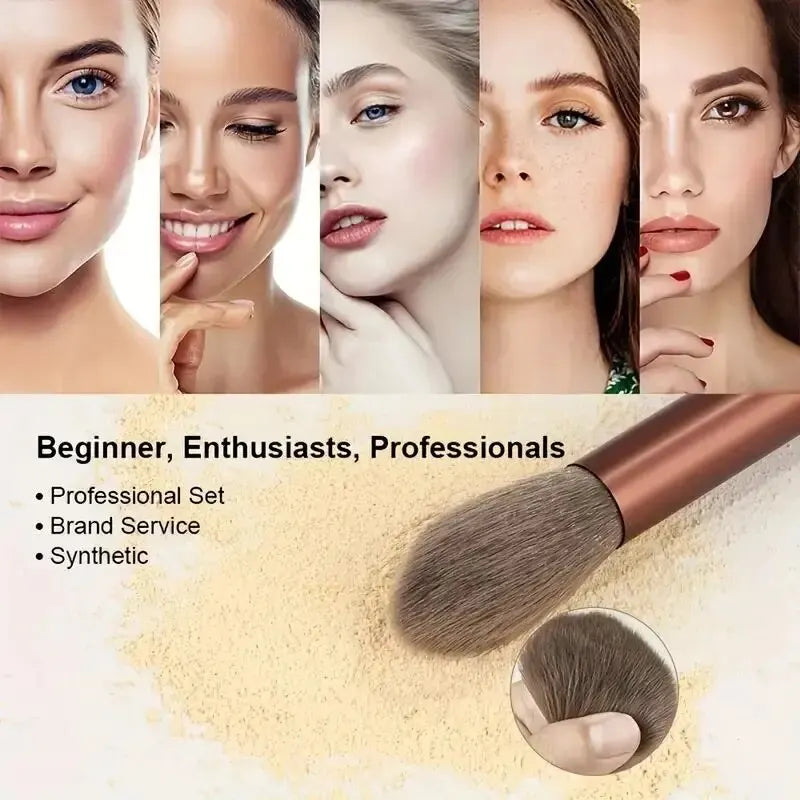 Makeup Brush Set Soft Fluffy Professiona Cosmetic Foundation Powder Eyeshadow Kabuki Blending Make Up Brush Beauty Tool Makeup Econic Blanks