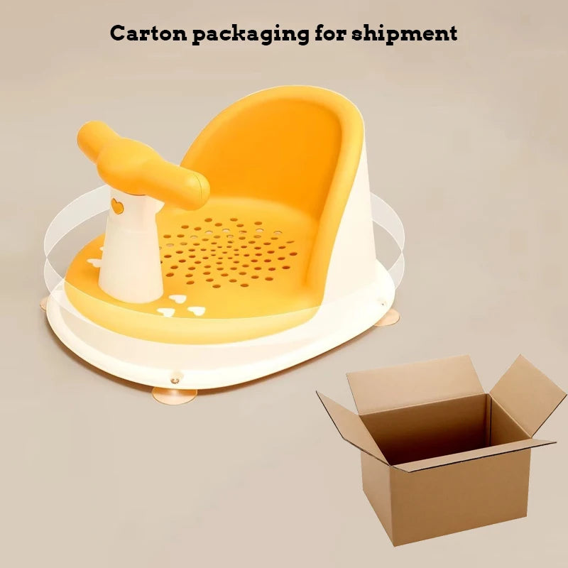 Children's Shower Seat Portable Shower Stand for Newborns and Young Children Children's Growth Accessories Purest Peak