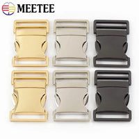 2-10Pcs 20/25/32/38mm Metal Quick Release Buckle Side Bag Strap Adjust Clip Clasp Clothes Belt Hook Closure Dog Collar Hardware Quick Pick Grocers