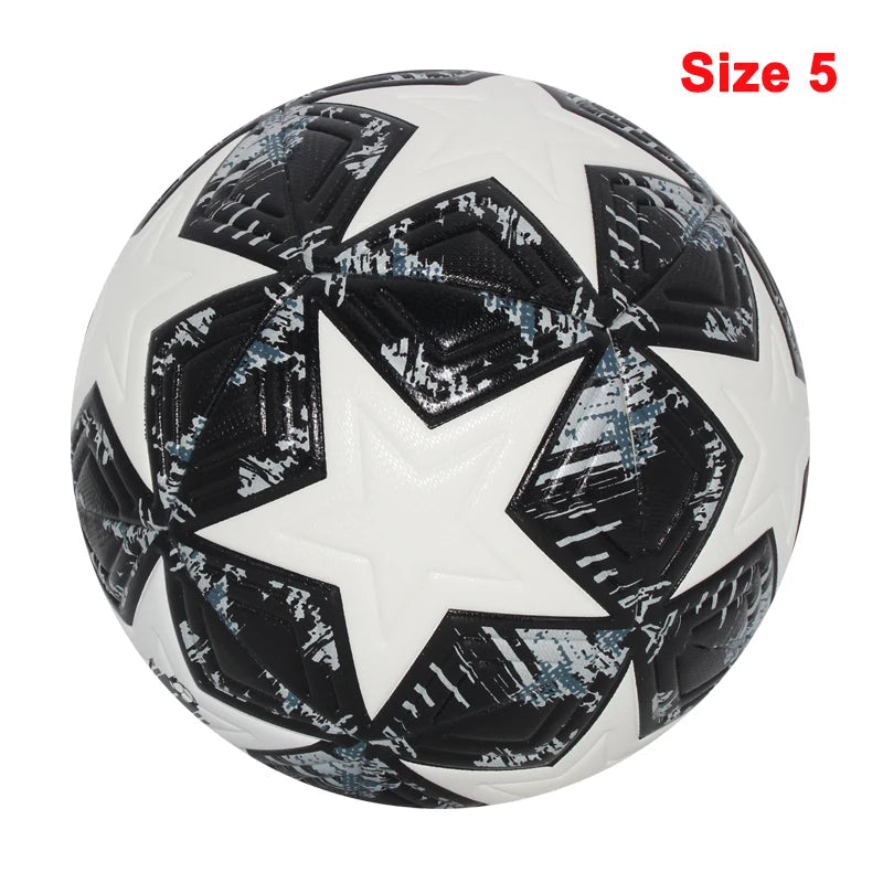 Standard Soccer Ball Professional Outdoors Sports Match Balls Training Seamless Football High Quality PU Material Size 5 Size 4 Quick Pick Grocers