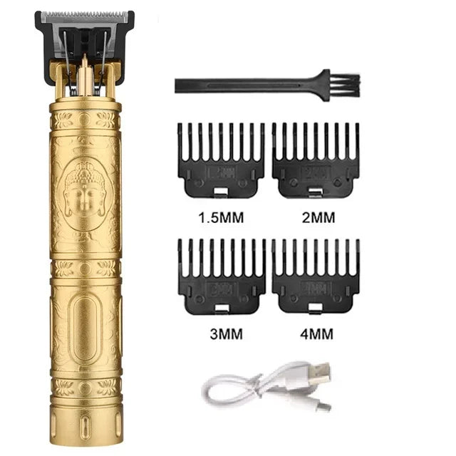 Vintage Cordless Hair Cutting Machine Portable Hair Clipper Electric Hair Trimmer USB Fast Charging Shaver Barber For Hairdresse Quick Pick Grocers
