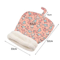 Autumn and winter warm cat kennel, closed cat bed, cute cat sleeping bag, Christmas essential pet supplies Econic Blanks
