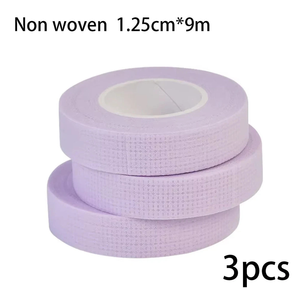 1/3/5 Rolls Eyelashes Extension Tape PE Adhesive Tools Under Eye Pads For Micropore Lashes Grafting Supplies Lash Lifting Tapes Quick Pick Grocers