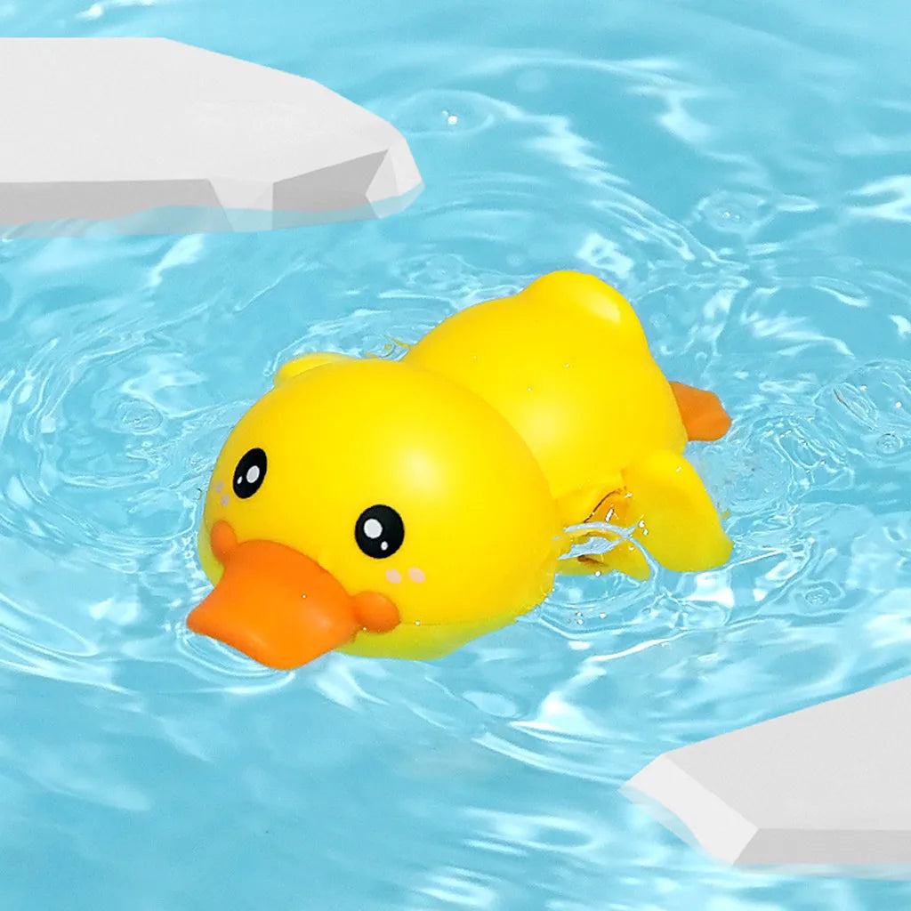 Baby Bath Toys Bathing Cute Swimming Turtle Whale Pool Beach Classic Chain Clockwork Water Toy For Kids Water Playing Toys Econic Blanks