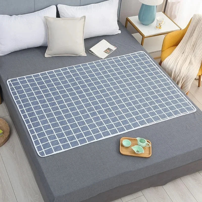 Washable Incontinence Bed Pad Reusable Changing Pad Sheet Urine Mat Nappy Diaper Mattress Protector Waterproof Cover Kids Adult Quick Pick Grocers