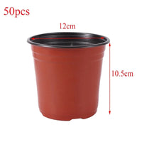 Flower Pot Plastic Grow Box Fall Resistant Tray For Home Garden Plants Nursery Cup Transplant Flower Plant Pots E2 Quick Pick Grocers
