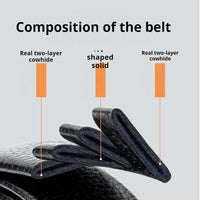OYIFAN Men Belt Genuine Leather Belt for men Automatic belts Adjustable waistband Business belts 허리띠 Quick Pick Grocers