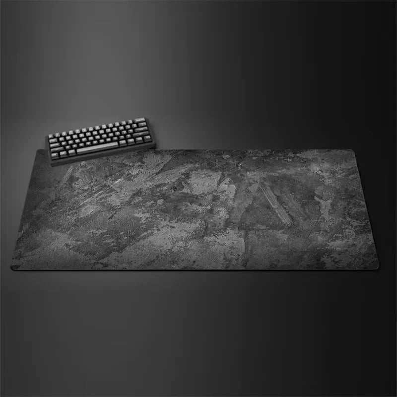 Gray mouse pad Large/Small overlocked mousepad xxl desktop keyboard table pad gray series game desk mat computer accessories Econic Blanks