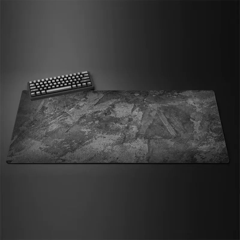 Gray mouse pad Large/Small overlocked mousepad xxl desktop keyboard table pad gray series game desk mat computer accessories Quick Pick Grocers