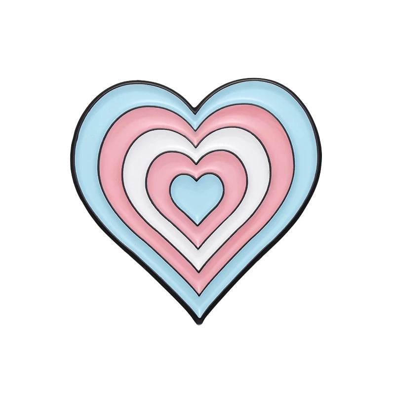 Trans Rights Are Human Right Enamel Pins Custom Trans Women Brooches Lapel Badges Lesbian Gay Jewelry Gift For Loves Friends Quick Pick Grocers