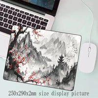 Sakura Scenery Mouse Pad Large Anti-Slip Rubber Gaming MousePad Durable Thick Seam Edge Suitable for Office and Gaming Desk Mats Quick Pick Grocers