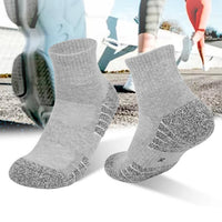6 pairs Outdoor sports socks Thickened towel bottomed hiking socks Sweat-absorbing short tube sports running socks Men Socks Quick Pick Grocers