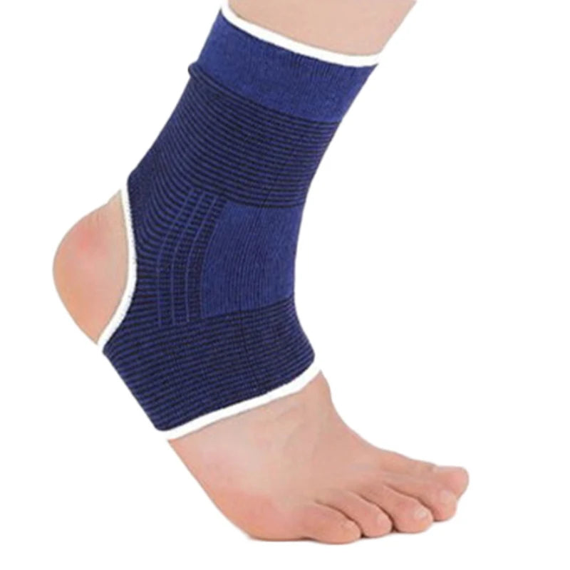 Adjustable Ankle Support Compression Ankle Brace Protector for Running Soccer Basketball Nylon Knitted Gym Bandage Ankle Strap Quick Pick Grocers